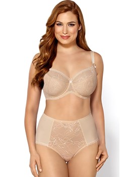 Tatiana biustonosz semi-soft, Kolor beżowy, Rozmiar 65F, Mefemi ze sklepu Primodo w kategorii Biustonosze - zdjęcie 174906892