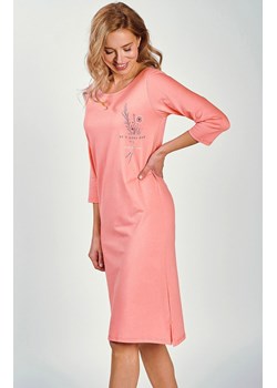 Bawełniana koszula damska z rękawem 3/4 Ashley 3242, Kolor koralowy, Rozmiar S, Taro ze sklepu Primodo w kategorii Koszule nocne - zdjęcie 174911022