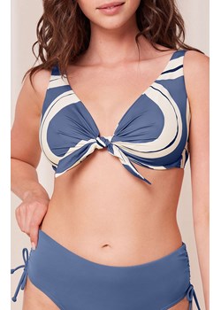 Triumph góra stroju kąpielowego bikini Summer Allure 10214577-0032, Kolor niebieski jeans-kremowy, Rozmiar 40B, Triumph ze sklepu Primodo w kategorii Stroje kąpielowe - zdjęcie 174912354