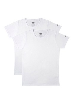 2-pack Umbro bawełniany biały t-shirt męski podkoszulek, Kolor biały, Rozmiar S, Umbro ze sklepu Primodo w kategorii T-shirty męskie - zdjęcie 174912744