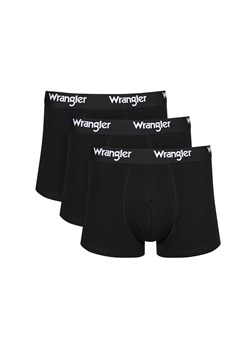 Wrangler 3-pack czarne bawełniane bokserki męskie Masson, Kolor czarny, Rozmiar M, Wrangler ze sklepu Primodo w kategorii Majtki męskie - zdjęcie 174914393