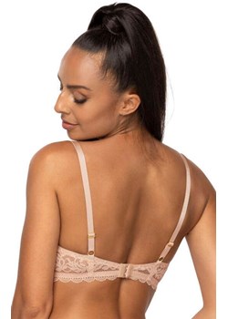 Biustonosz push-up beżowy Estelle M-0198/11/1, Kolor beżowy, Rozmiar 80E, Mat ze sklepu Intymna w kategorii Biustonosze - zdjęcie 174915294