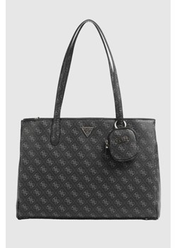 GUESS Czarna logowana shopperka Power Play Tech Tote ze sklepu outfit.pl w kategorii Torby Shopper bag - zdjęcie 174918830