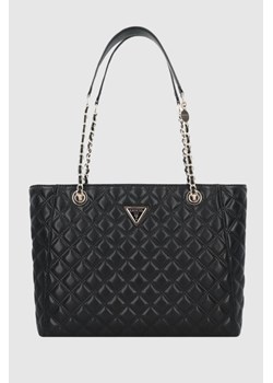 GUESS Czarna shopperka Giully Large Tote ze sklepu outfit.pl w kategorii Torby Shopper bag - zdjęcie 174918880