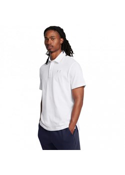 Męska koszulka polo Under Armour UA Icon Polo - biała ze sklepu Sportstylestory.com w kategorii T-shirty męskie - zdjęcie 174921621