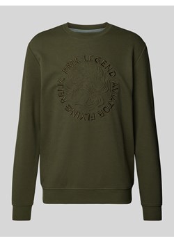 Bluza z okrągłym dekoltem ze sklepu Peek&Cloppenburg  w kategorii Bluzy męskie - zdjęcie 174922533