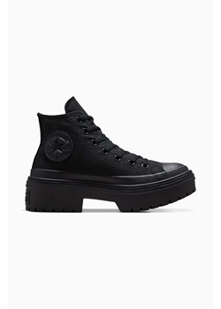 Converse trampki Chuck Taylor All Star Lugged Heel damskie kolor czarny A11635C ze sklepu PRM w kategorii Trampki damskie - zdjęcie 174923421