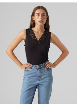 Vero Moda Top w kolorze czarnym ze sklepu Limango Polska w kategorii Bluzki damskie - zdjęcie 174923892