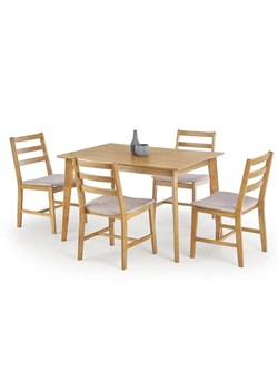 Zestaw Stół Z Krzesłami Jasny Dąb D3-T03 ze sklepu Edinos.pl w kategorii Dom - zdjęcie 174929181