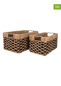 House Nordic Kosze (2 szt.) w kolorze jasnobrązowym ze sklepu Limango Polska w kategorii Pojemniki kuchenne - zdjęcie 174930462