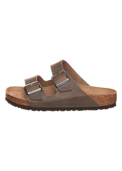 Birkenstock Skórzane klapki &quot;Arizona&quot; w kolorze brązowym ze sklepu Limango Polska w kategorii Klapki damskie - zdjęcie 174930582