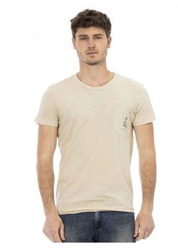 Trussardi Koszulka w kolorze beżowym ze sklepu Limango Polska w kategorii T-shirty męskie - zdjęcie 174935700