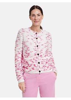 Gerry Weber Kardigan w kolorze biało-różowym ze sklepu Limango Polska w kategorii Swetry damskie - zdjęcie 174935774