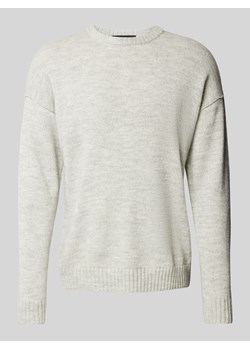 Sweter z dzianiny z obniżonymi ramionami model ‘Malio’ ze sklepu Peek&Cloppenburg  w kategorii Swetry męskie - zdjęcie 174937294