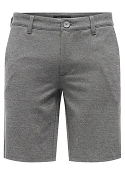 ONLY &amp; SONS Szorty chino w kolorze szarym ze sklepu Limango Polska w kategorii Spodenki męskie - zdjęcie 174937824