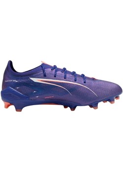 Buty piłkarskie Puma Ultra 5 Ultimate Fg 107683 01 fioletowe ze sklepu ButyModne.pl w kategorii Buty sportowe męskie - zdjęcie 174938111