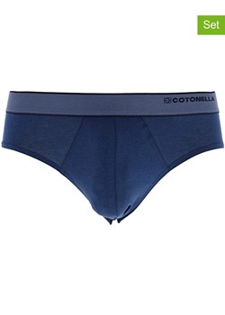 COTONELLA Slipy (2 pary) w kolorze granatowym ze sklepu Limango Polska w kategorii Majtki męskie - zdjęcie 174938741