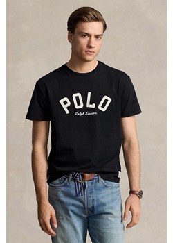 Polo Ralph Lauren t-shirt bawełniany męski kolor czarny z aplikacją 710952043 ze sklepu ANSWEAR.com w kategorii T-shirty męskie - zdjęcie 174944383