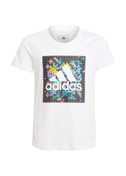 Koszulka juniorska Dots Graphic Adidas x Lego ze sklepu SPORT-SHOP.pl w kategorii Bluzki dziewczęce - zdjęcie 174945043