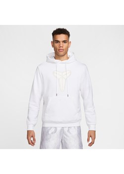 Męska bluza z kapturem do koszykówki Nike Dri-FIT Kobe - Biel ze sklepu Nike poland w kategorii Bluzy męskie - zdjęcie 174950563