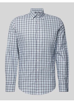 Koszula biznesowa o kroju Slim Fit z kołnierzykiem typu button down ze sklepu Peek&Cloppenburg  w kategorii Koszule męskie - zdjęcie 174951154