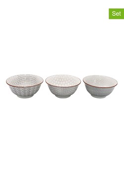 Ard'time Miski (6 szt.) "Slow" w kolorze biało-szarym - 150 ml ze sklepu Limango Polska w kategorii Naczynia - zdjęcie 174952253