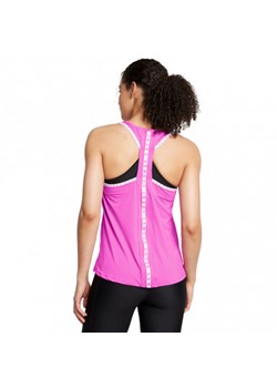 Damski top treningowy Under Armour Knockout Tank - różowy ze sklepu Sportstylestory.com w kategorii Bluzki damskie - zdjęcie 174952810