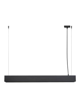 Czarna lampa wisząca liniowa nad stół - A622 L6-H47 ze sklepu Edinos.pl w kategorii Lampy wiszące - zdjęcie 174953380