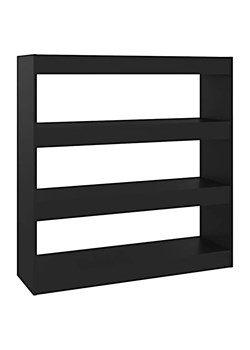 Regał Do Salonu Czarny W9-W45 ze sklepu Edinos.pl w kategorii Dom - zdjęcie 174953444