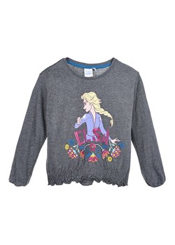 Disney Frozen Koszulka &quot;Kraina Lodu&quot; w kolorze antracytowym ze wzorem ze sklepu Limango Polska w kategorii Bluzki dziewczęce - zdjęcie 174959254