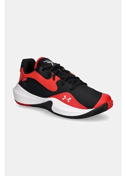 Under Armour obuwie do koszykówki Lockdown 7 Low kolor czerwony 3027646 ze sklepu ANSWEAR.com w kategorii Buty sportowe męskie - zdjęcie 174964420