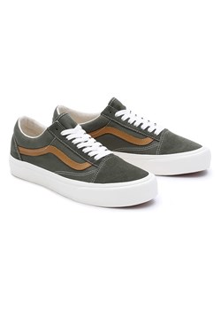 Vans Skórzane sneakersy &quot;Old Skool VR3&quot; w kolorze jasnobrązowo-oliwkowym ze sklepu Limango Polska w kategorii Trampki damskie - zdjęcie 174966253