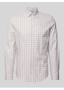 Koszula biznesowa o kroju Slim Fit z kołnierzykiem typu button down ze sklepu Peek&Cloppenburg  w kategorii Koszule męskie - zdjęcie 174969922