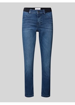 Jeansy o kroju slim fit i dł. 7/8 zelastycznym basem model ‘ORNELLA SPORTY’ ze sklepu Peek&Cloppenburg  w kategorii Jeansy damskie - zdjęcie 174969924