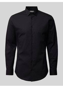 Koszula biznesowa o kroju slim fit z dodatkiem streczu ze sklepu Peek&Cloppenburg  w kategorii Koszule męskie - zdjęcie 174970082