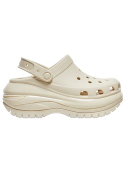 Chodaki Crocs Mega Crush Clog 207988-2Y2 beżowy ze sklepu ButyModne.pl w kategorii Klapki damskie - zdjęcie 174971111