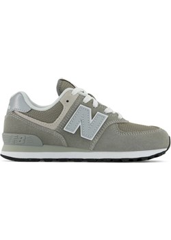 Buty New Balance  PC574EVG szare ze sklepu ButyModne.pl w kategorii Buty sportowe dziecięce - zdjęcie 174971141