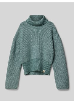 Sweter z dzianiny z golfem ze sklepu Peek&Cloppenburg  w kategorii Swetry dziewczęce - zdjęcie 174974674