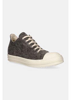 Rick Owens trampki Low Sneaks męskie kolor szary DU02D2802.MO ze sklepu PRM w kategorii Trampki męskie - zdjęcie 174975674