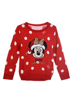 Disney Minnie Mouse Sweter &quot;Minnie&quot; w kolorze czerwonym ze sklepu Limango Polska w kategorii Swetry dziewczęce - zdjęcie 174978031