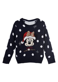 Disney Minnie Mouse Sweter &quot;Minnie&quot; w kolorze granatowym ze sklepu Limango Polska w kategorii Swetry dziewczęce - zdjęcie 174978034