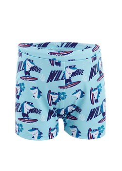 Denokids Szorty kąpielowe &quot;Shark&quot; w kolorze błękitnym ze sklepu Limango Polska w kategorii Kąpielówki chłopięce - zdjęcie 174978070