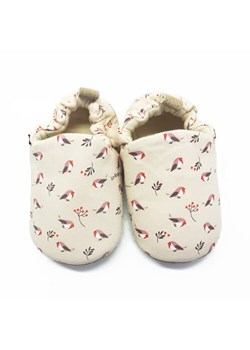Lait et Miel Buty &quot;Robin&quot; w kolorze beżowym do raczkowania ze sklepu Limango Polska w kategorii Kapcie dziecięce - zdjęcie 174978100