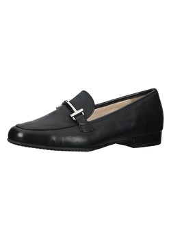 Ara Shoes Skórzane slippersy w kolorze czarnym ze sklepu Limango Polska w kategorii Półbuty damskie - zdjęcie 174978482