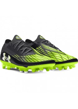 Męskie buty piłkarskie korki lanki Under Armour UA Magnetico Elite 4 Fg - czarne ze sklepu Sportstylestory.com w kategorii Buty sportowe męskie - zdjęcie 174979581