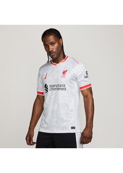 Męska koszulka piłkarska Nike Dri-FIT Liverpool F.C. Stadium 2024/25 (wersja trzecia) – replika - Biel ze sklepu Nike poland w kategorii T-shirty męskie - zdjęcie 174986882