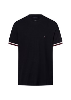 Tommy Hilfiger Koszulka męska Mężczyźni Bawełna granatowy jednolity ze sklepu vangraaf w kategorii T-shirty męskie - zdjęcie 174988663