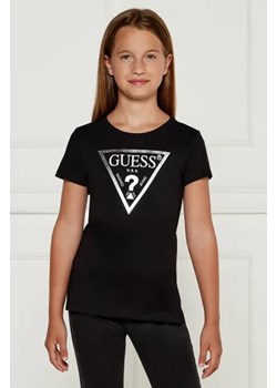 Guess T-shirt | Regular Fit ze sklepu Gomez Fashion Store w kategorii Bluzki dziewczęce - zdjęcie 174989361