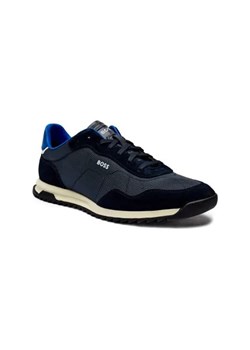 BOSS BLACK Sneakersy Zayn_Lowp_sdtx | z dodatkiem skóry ze sklepu Gomez Fashion Store w kategorii Buty sportowe męskie - zdjęcie 174990551