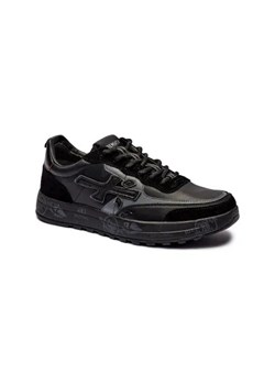 Premiata Skórzane sneakersy NOUS 6765 ze sklepu Gomez Fashion Store w kategorii Buty sportowe męskie - zdjęcie 174993381